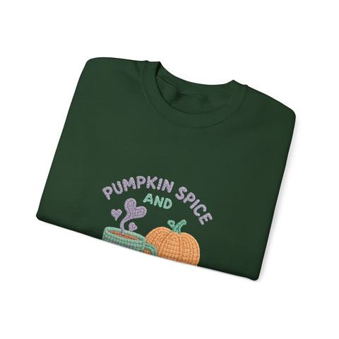 Cozy Pumpkin Spice Sweatshirt | Autumn Vibes, Fall Apparel, Thanksgiving Gift, Unisex Crewneck, Relaxed Style