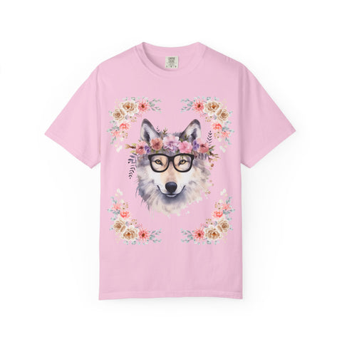 Geeky Goddess Wolf Unisex T-Shirt