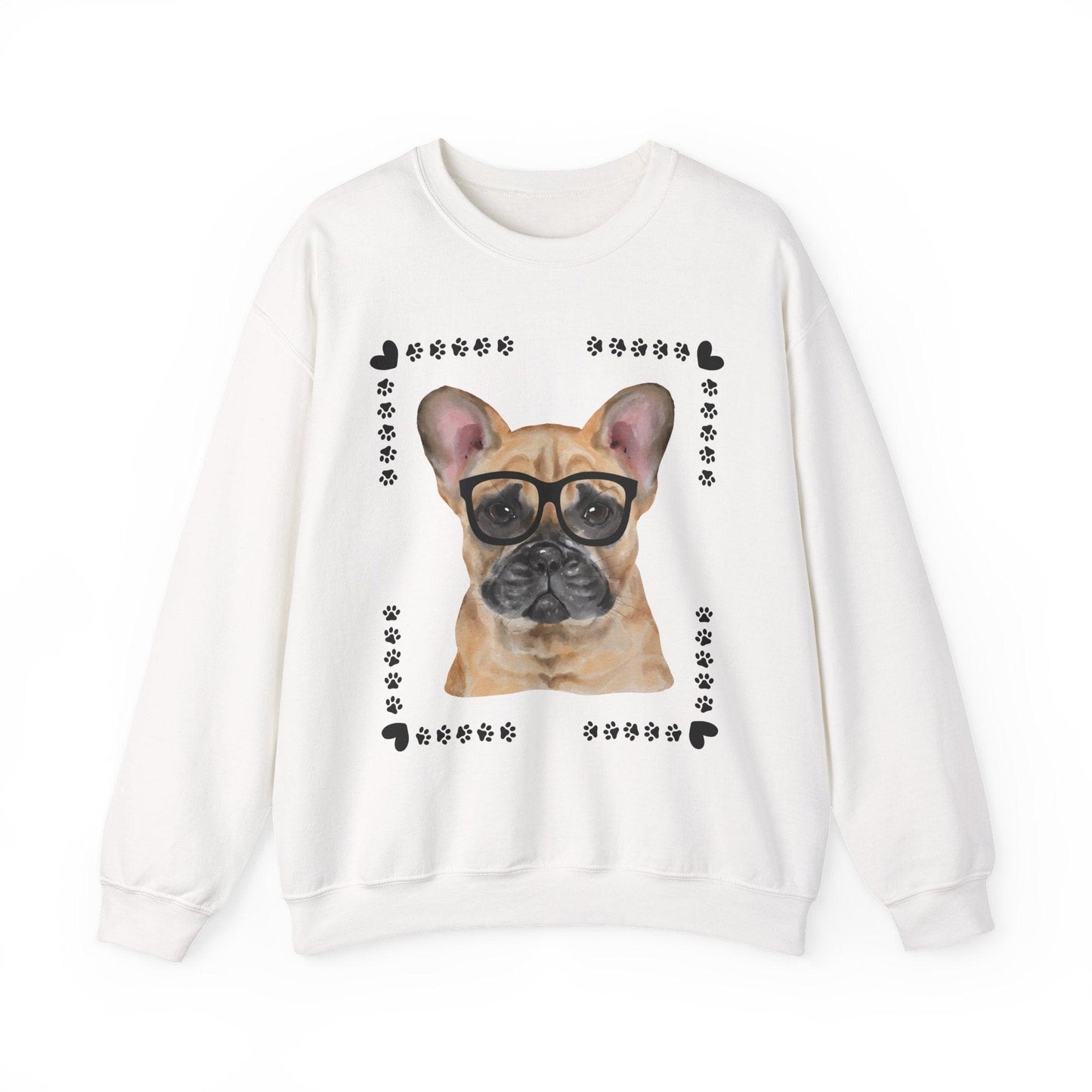 Geeky Good French Bulldog Unisex Sweatshirt