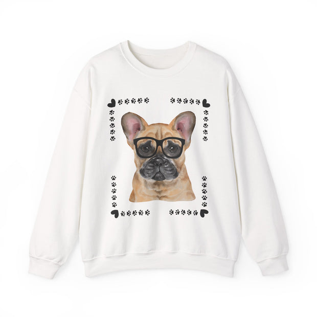 Geeky Good French Bulldog Unisex Sweatshirt