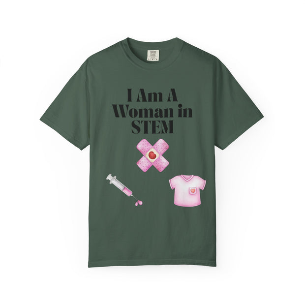 'I Am A Woman in STEM' Nurse Unisex T-Shirt