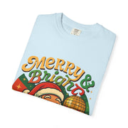 'Merry & Bright' Santa Unisex T-Shirt