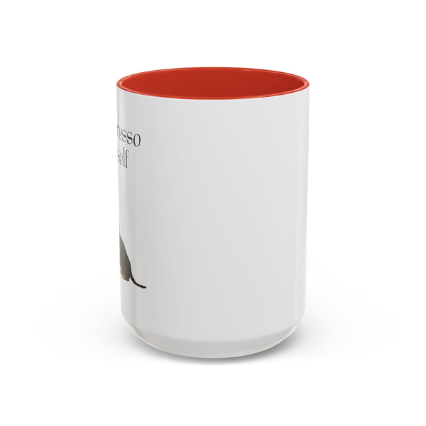 'Espawresso Yourself' Dachshund Accent Coffee Mug