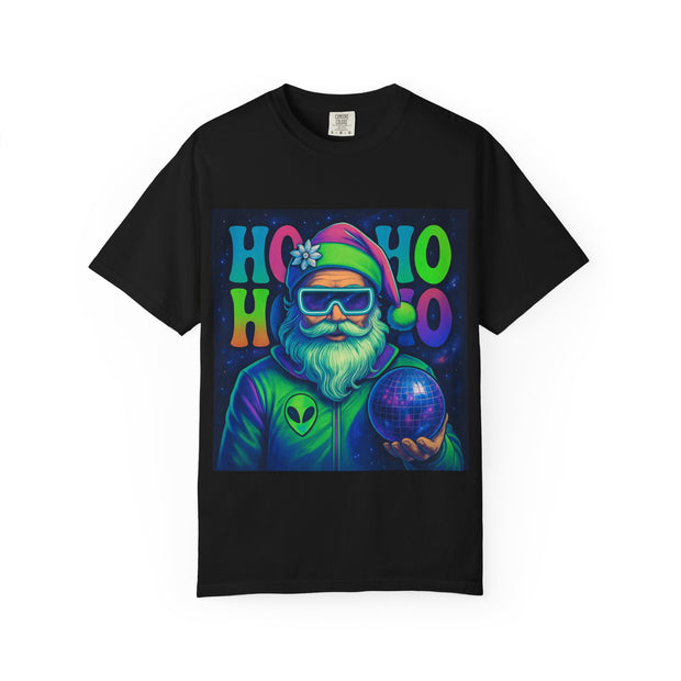'Ho Ho Ho' Futuristic Santa Unisex  T-shirt