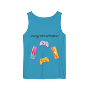 'Energy Drink Activated' Gamer Unisex Tank Top