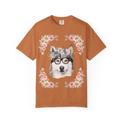 Geeky Goddess Siberian Husky Unisex T-Shirt