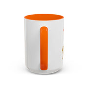 'Leo' Zodiac Accent Coffee Mug