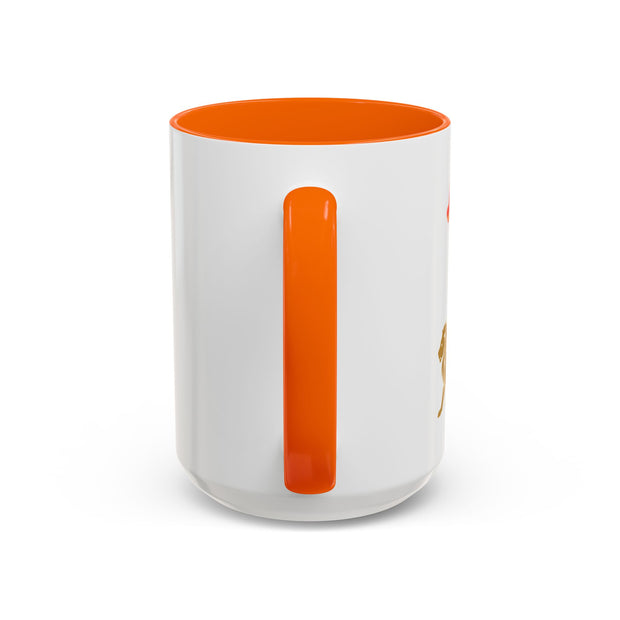 'Leo' Zodiac Accent Coffee Mug