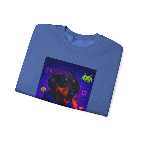 Gaming Dog Crewneck Sweatshirt - Perfect Gift for Gamers, Cozy Unisex Sweatshirt, Video Game Apparel, Animal Lover Gift, Casual Hoodie [...]