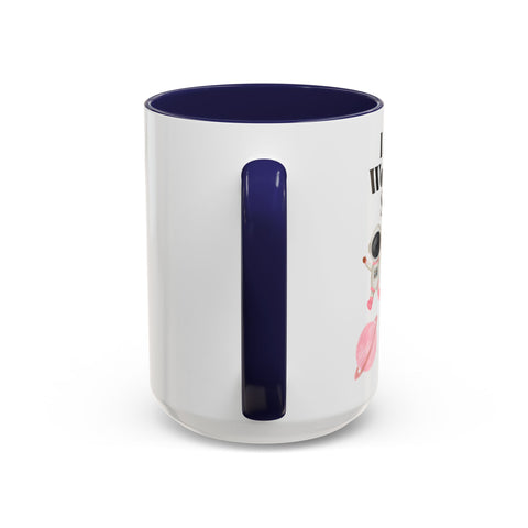 'I Am A Woman In STEM' Astronaut Accent Coffee Mug