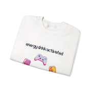 'Energy Drink Activated' Unisex Crewneck Sweatshirt