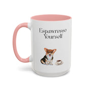 'Espawresso Yourself' Corgi Accent Coffee Mug