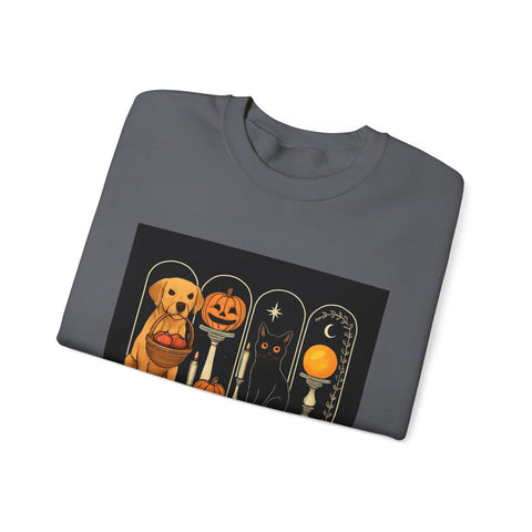 Spooky Season Golden Retriever Crewneck Sweatshirt