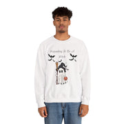 'Pretending To Be A Witch' Unisex Crewneck Sweatshirt