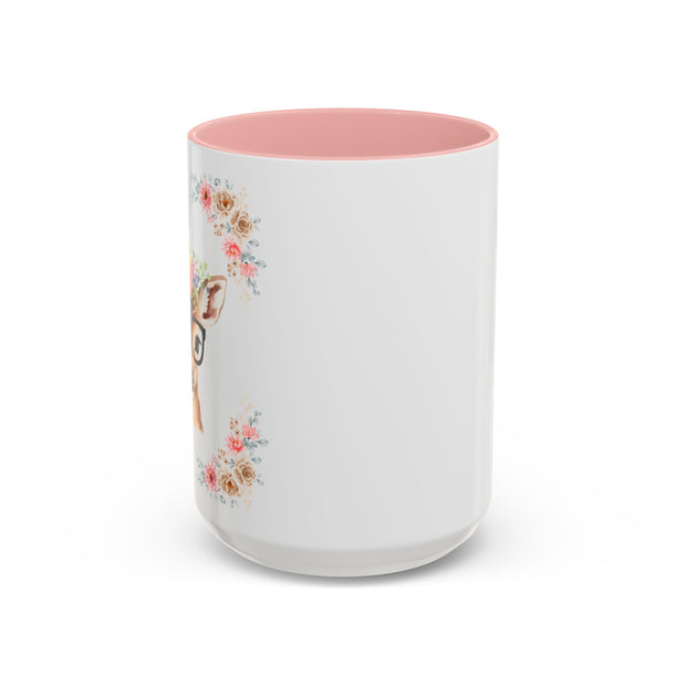 Geeky Goddess Deer Accent Coffee Mug
