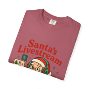 'Santa Livestream: Join the Fun! ' T-Shirt