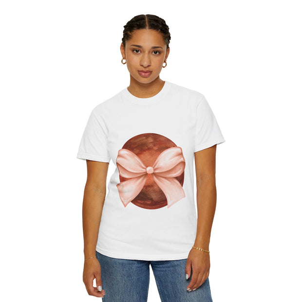 Mars Wrapped In Bow Unisex T-Shirt