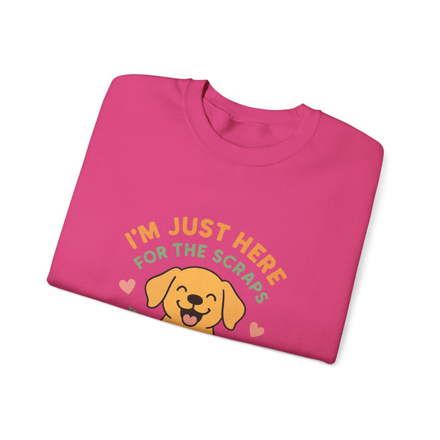 Playful Dog Sweatshirt for Pet Lovers, Unisex Crewneck, Cozy Gift for Dog Owners, Animal Lovers, Cute Pet-Themed Apparel