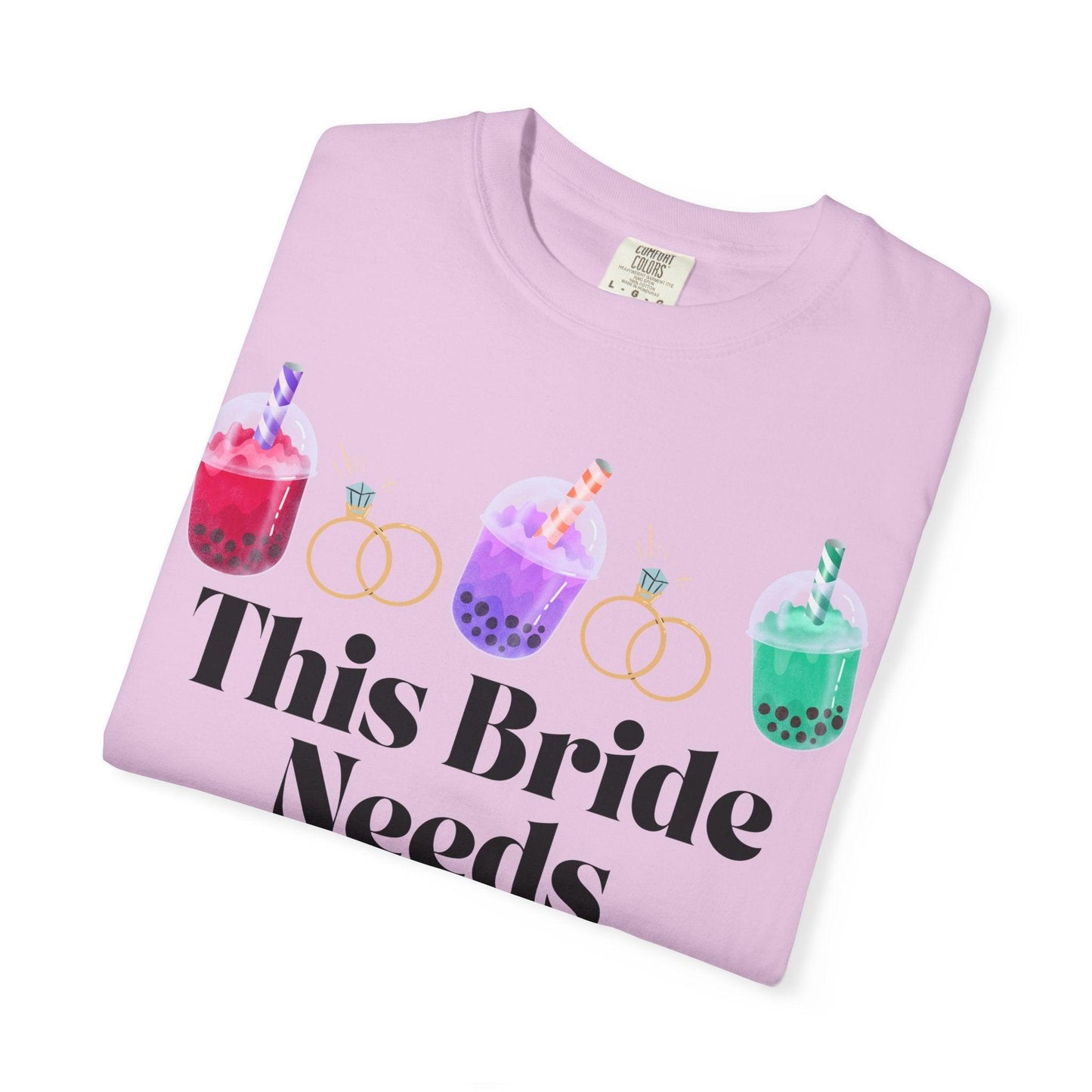 'The Bride Needs Boba' Unisex T-Shirt