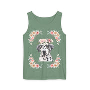 Geeky Goddess Dalmatian Unisex Tank Top
