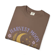 Harvest Moon Society Unisex T-Shirt, Cozy Graphic Tee, Astrology Apparel, Gift for Moon Lovers, Autumn Style, Casual Wear