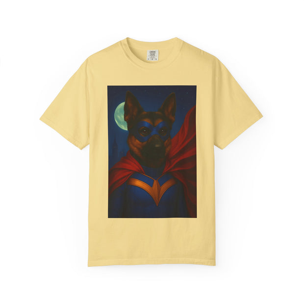 Superhero German Shepard Unisex T-shirt