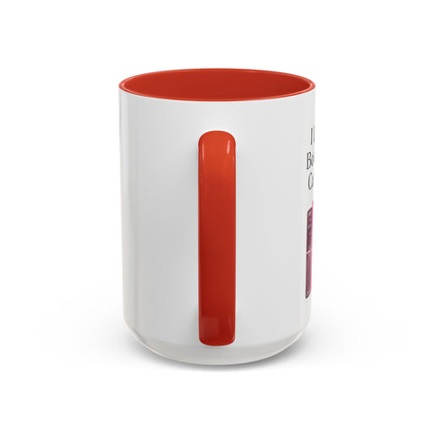 'I Like Big Books and I Cannot Lie' Accent Coffee Mug