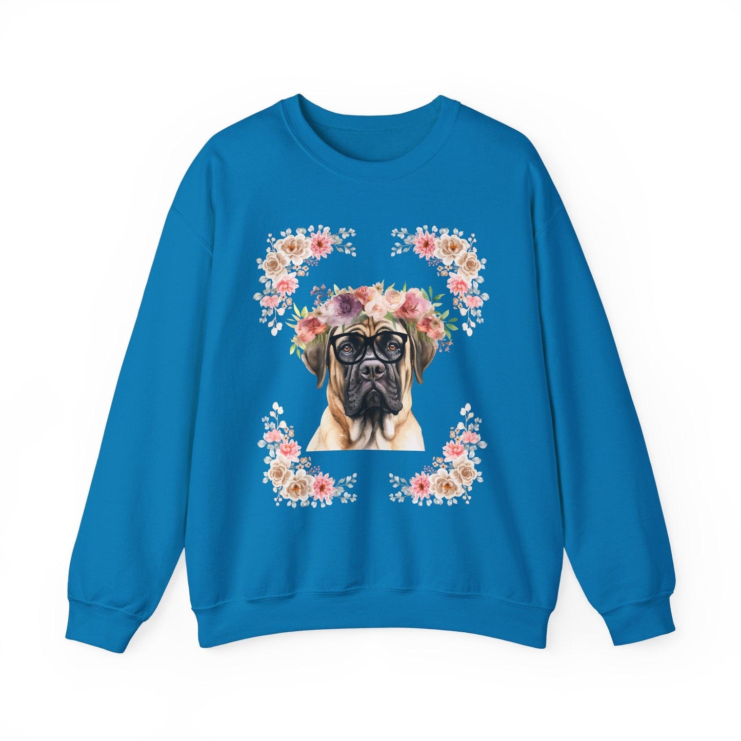 Geeky Goddess English Mastiff Unisex Crewneck Sweatshirt