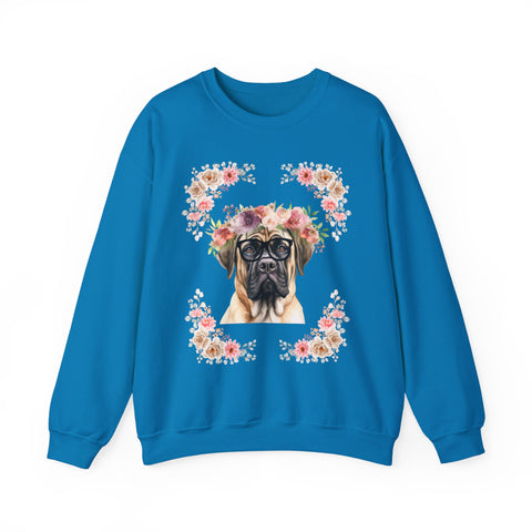 Geeky Goddess English Mastiff Unisex Crewneck Sweatshirt