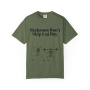 'Skeletons Don't Skip Leg Day' Unisex T-Shirt