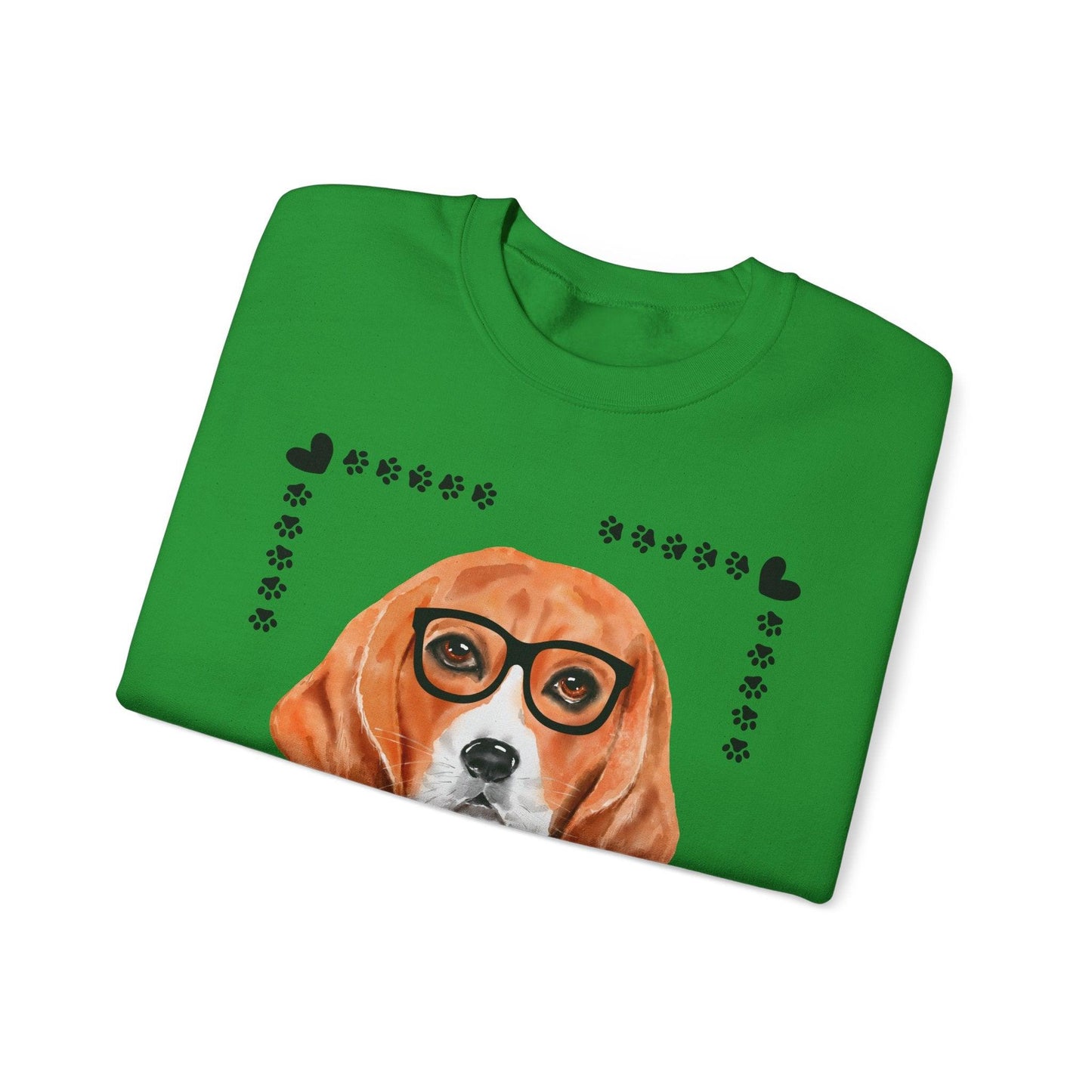 Geeky Good Beagle Unisex Crewneck Sweatshirt