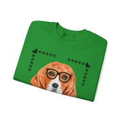 Geeky Good Beagle Unisex Crewneck Sweatshirt