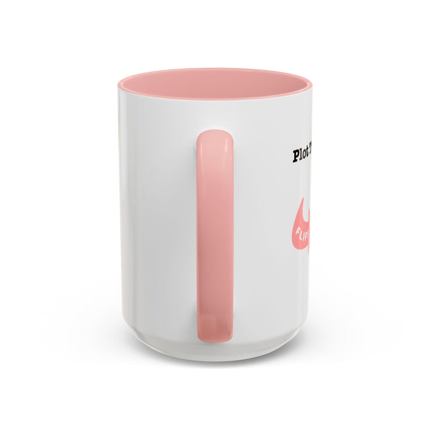 'Plot Twist Energy' Accent Coffee Mug