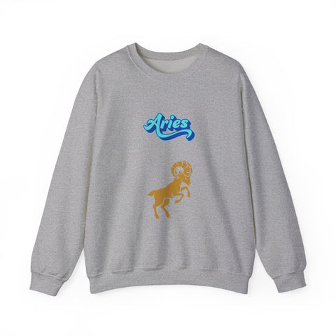 'Aries' Zodiac Unisex Crewneck Sweatshirt