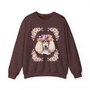 Geeky Goddess French Poodle Unisex Crewneck Sweatshirt