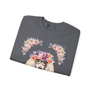 Geeky Goddess French Poodle Unisex Crewneck Sweatshirt