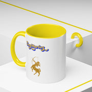 'Sagittarius' Zodiac Accent Coffee Mug