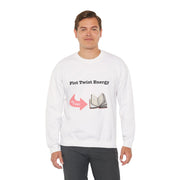 'Plot Twist Energy' Unisex Crewneck Sweatshirt