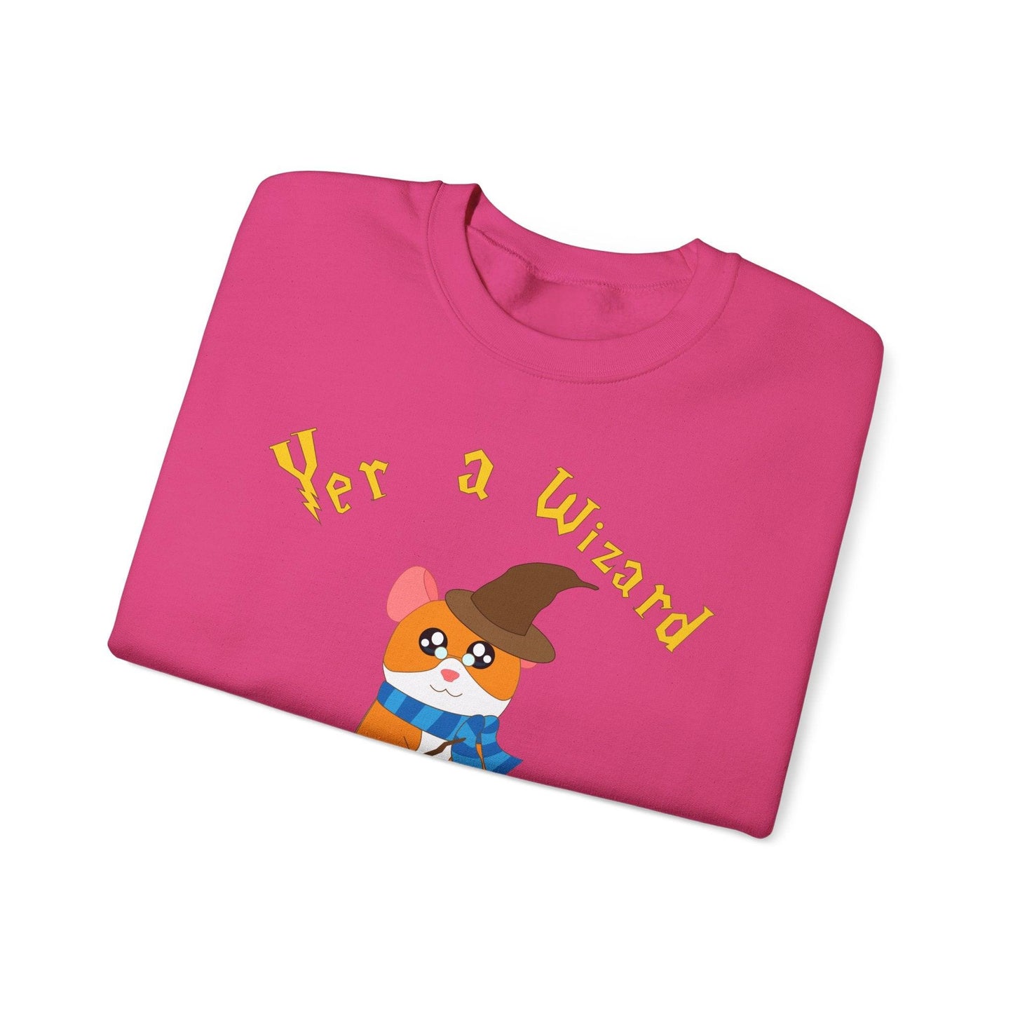 Hammy Wizard Hamster Sweatshirt | Cute Wizard Hamster Crewneck