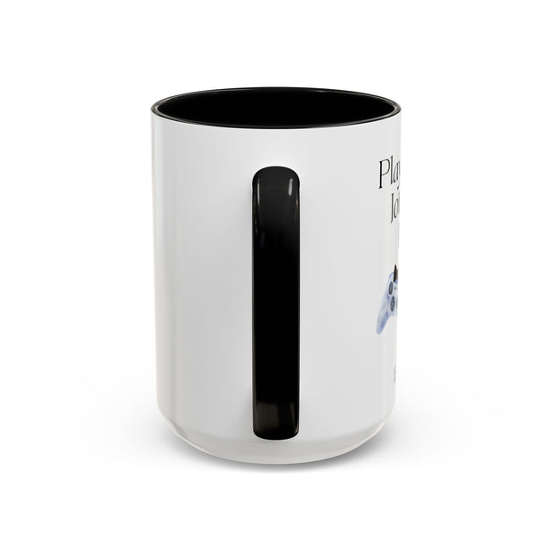 'Player 2 Has Joined The Party' 'Est. 2026' Accent Coffee Mug