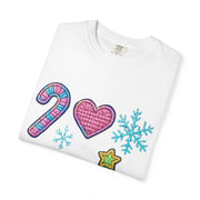 Festive Gamer T-Shirt, Christmas Tee, Gamer Shirt, Holiday Apparel, Unisex Christmas Gift, Cute Gaming T-Shirt