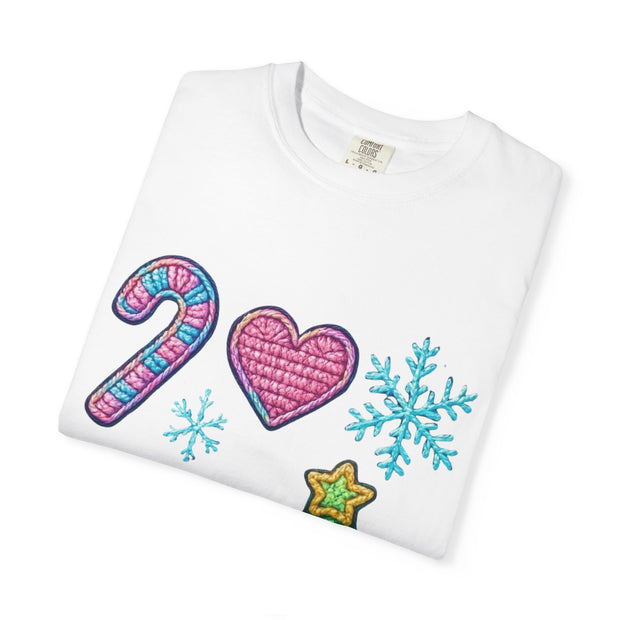 Festive Gamer T-Shirt, Christmas Tee, Gamer Shirt, Holiday Apparel, Unisex Christmas Gift, Cute Gaming T-Shirt