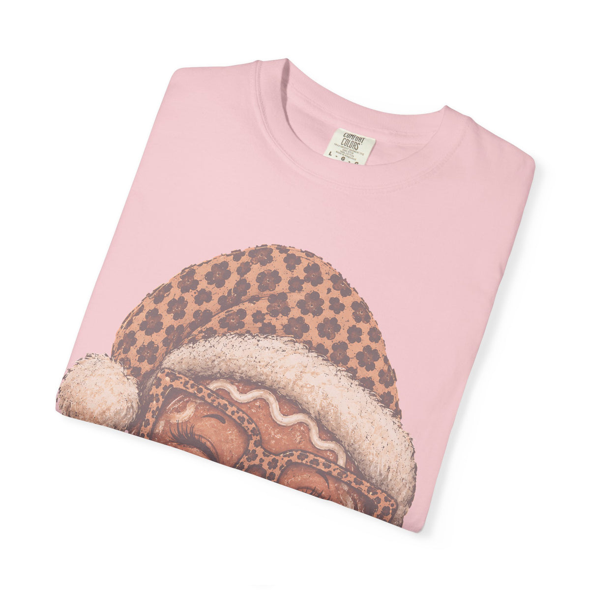 Gingerbread Christmas Shirt, Leopard Gingerbread Tee, Cute Christmas T-Shirt, Retro Holiday Shirt, Gingerbread Lover Gift for Her