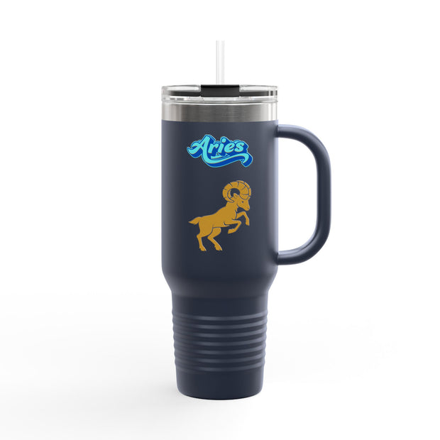 'Aries' Zodiac Insulated Travel Mug, 40oz