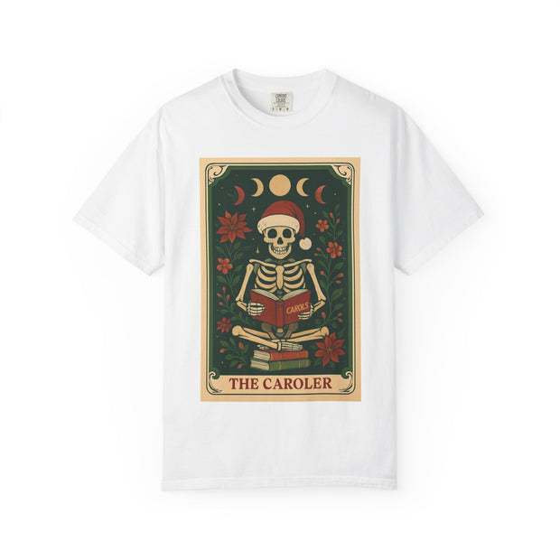 'The Caroler' Tarot Card T-Shirt