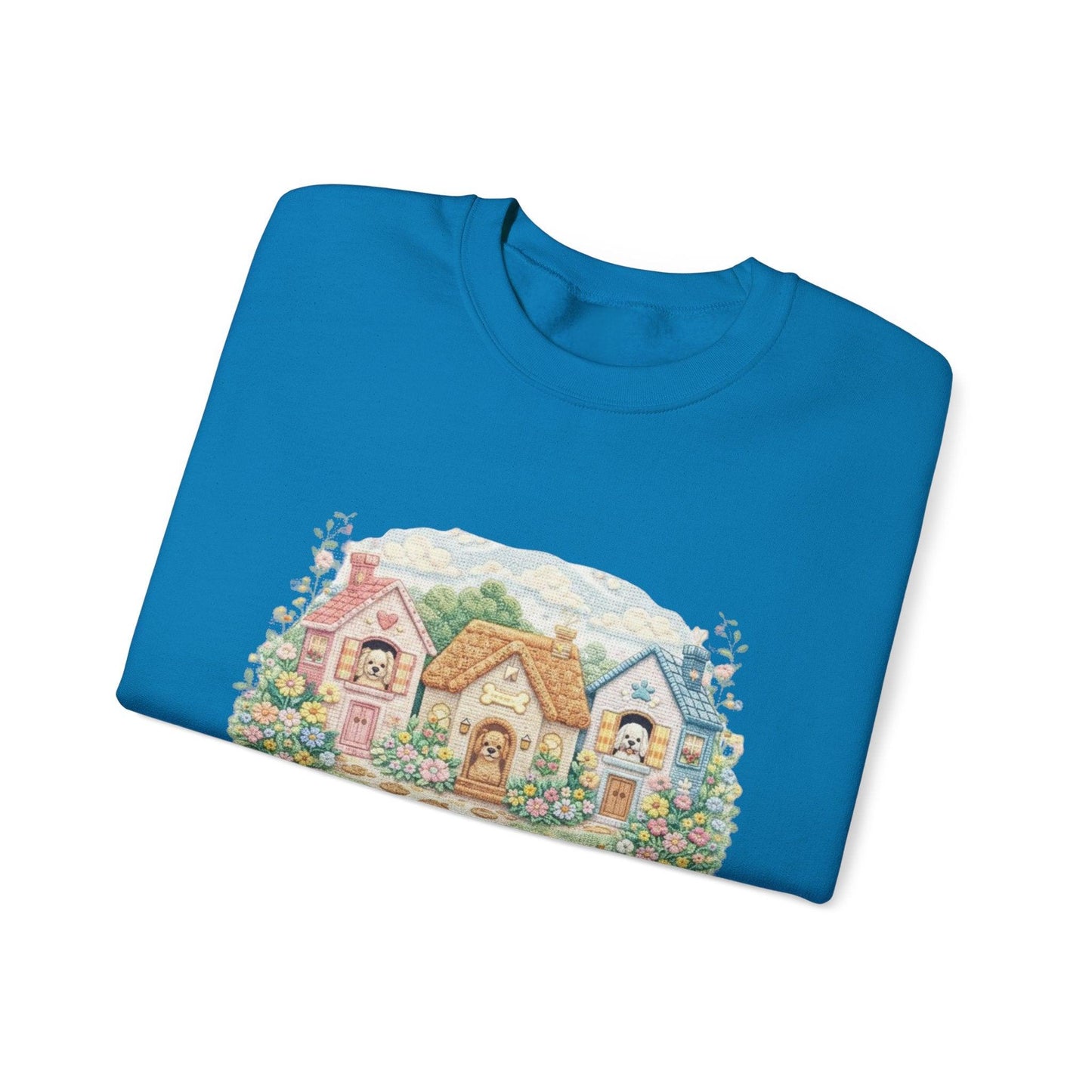 Cottagecore Sweatshirt, Floral Garden Cottage Crewneck, Cozy Vintage Pastel House Shirt