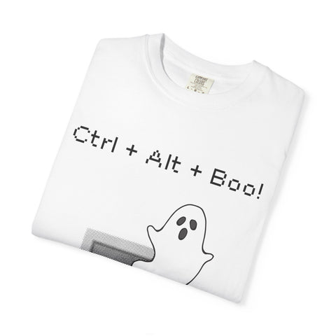 'Ctrl + Alt + Boo!' Unisex T-shirt