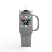 'This Bride Needs Boba' Insulated Travel Mug, 40oz