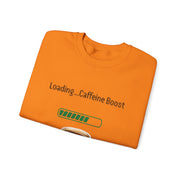 'Loading...Caffeine Boost' Unisex Crewneck Sweatshirt