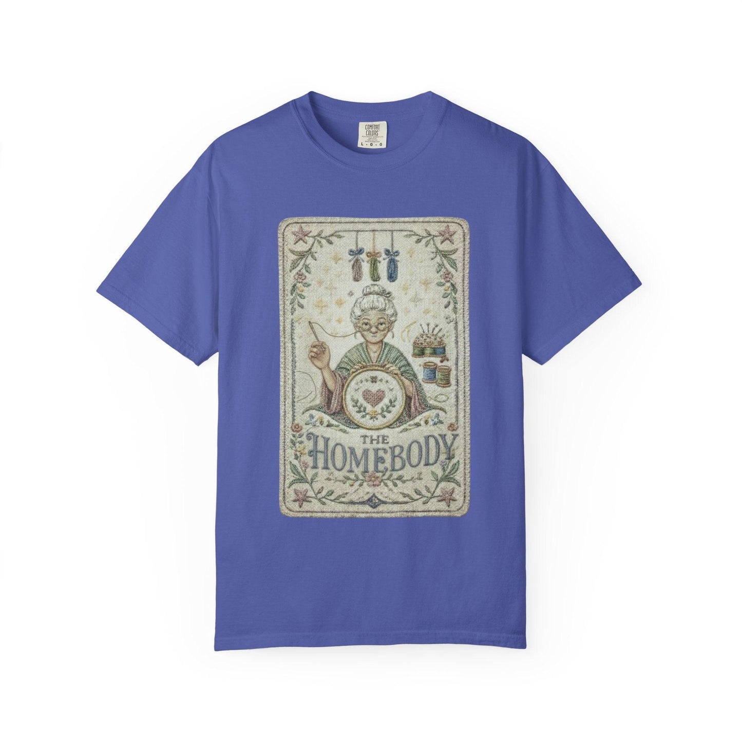 The Homebody Illustration T-shirt | Cozy Vintage Home Cooking Design